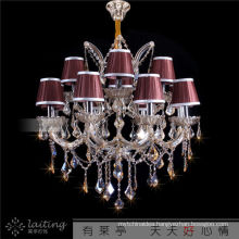 Commmercial Brass Crystal Candle Chandelier Light in Zhongshan